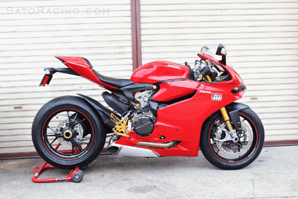 DUCATI 1199/899等用 アジャスタブルリンクロッド（ロングVer.） Sato Racing Billet Lower Ride Height Linkage Rod Set for Ducati